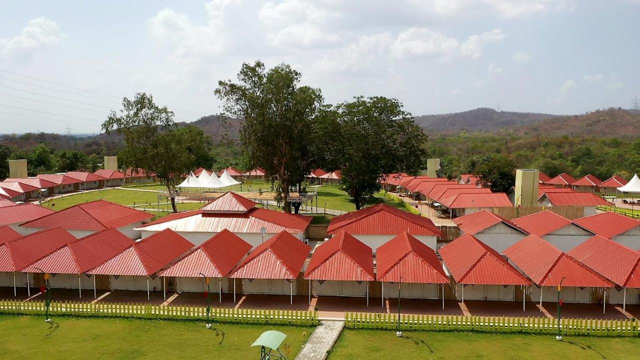 Praveg Tent City Narmada, Statue Of Unity Kevadia Eksteriør billede