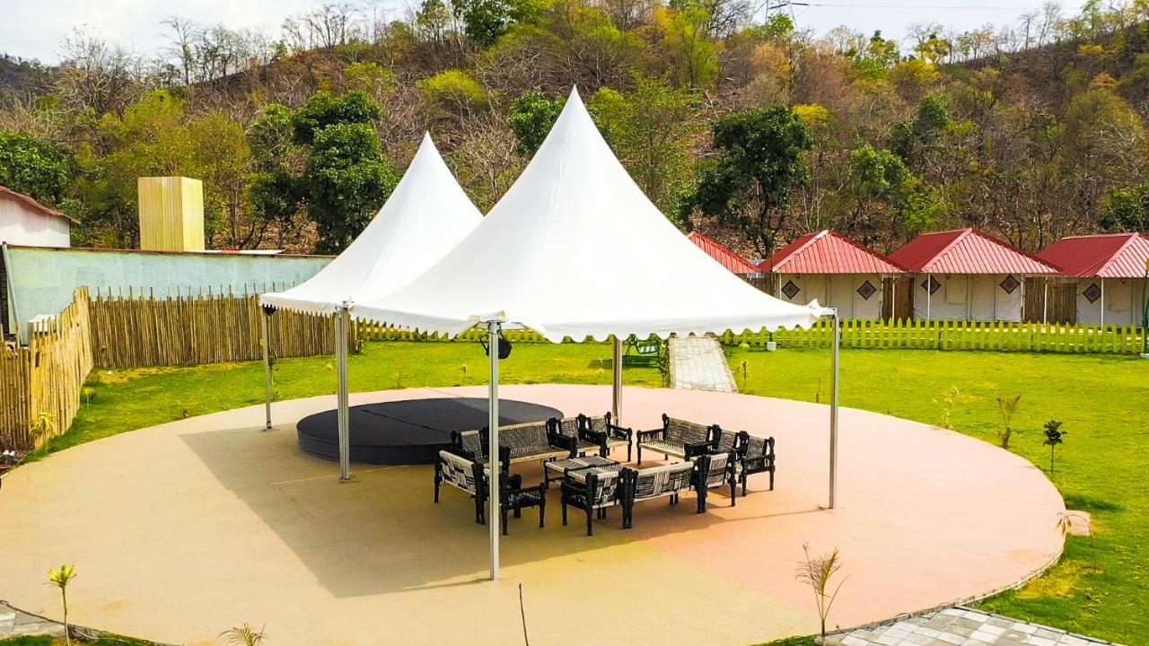 Praveg Tent City Narmada, Statue Of Unity Kevadia Eksteriør billede
