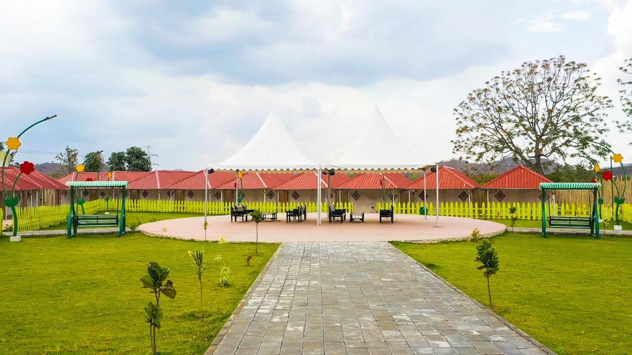 Praveg Tent City Narmada, Statue Of Unity Kevadia Eksteriør billede