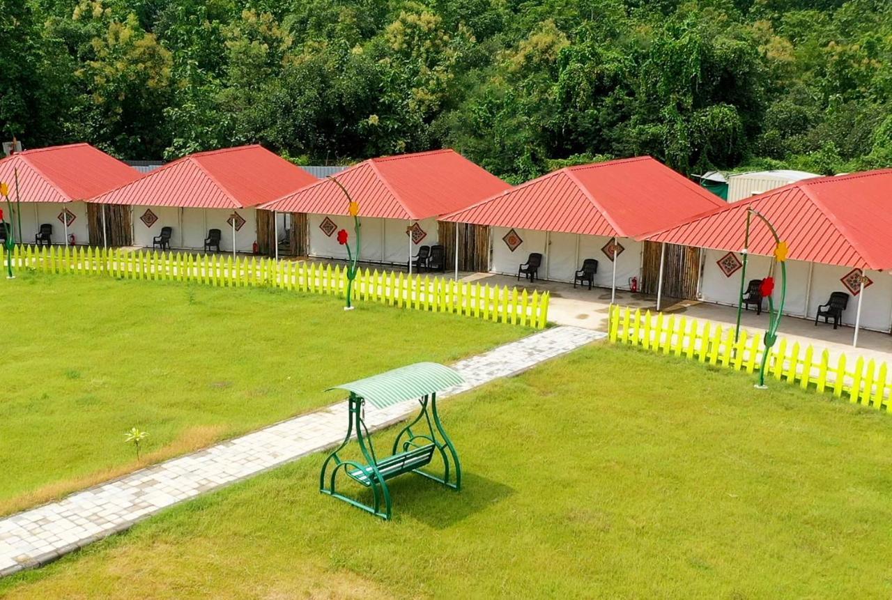 Praveg Tent City Narmada, Statue Of Unity Kevadia Eksteriør billede
