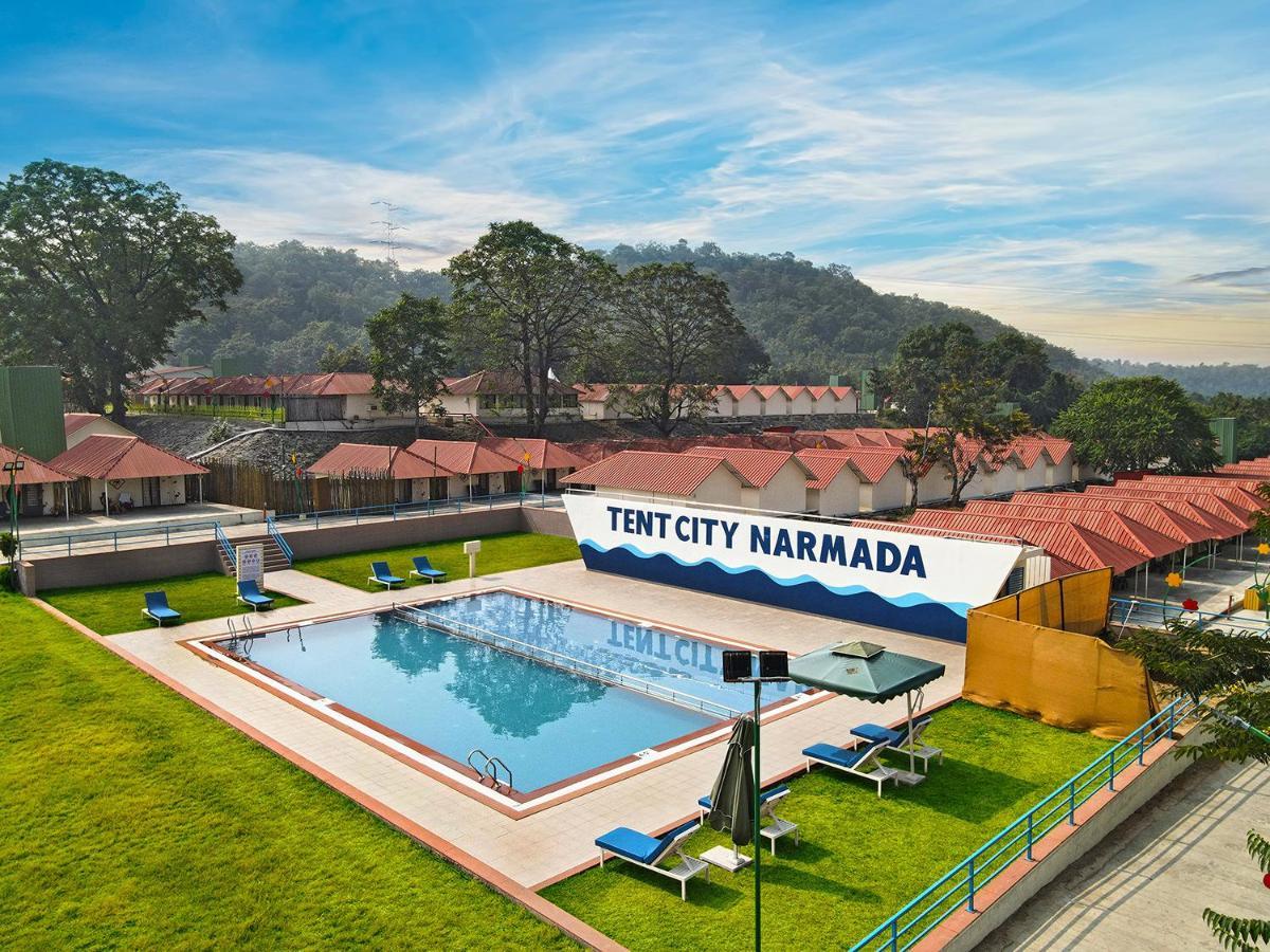 Praveg Tent City Narmada, Statue Of Unity Kevadia Eksteriør billede