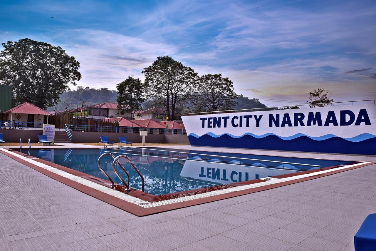Praveg Tent City Narmada, Statue Of Unity Kevadia Eksteriør billede