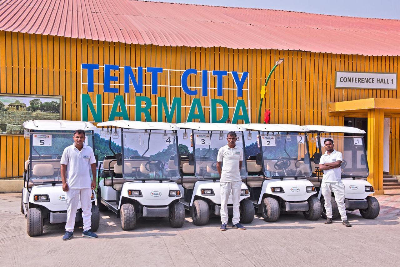 Praveg Tent City Narmada, Statue Of Unity Kevadia Eksteriør billede